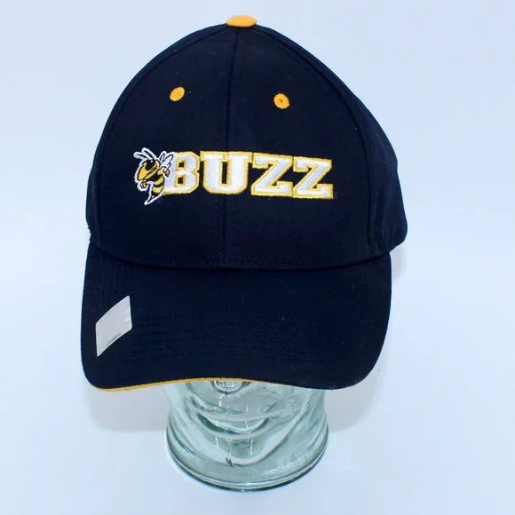 Captivating Headgear Georgia Tech Yellow Jackets Adjustable Cap - Picture 1 of 6